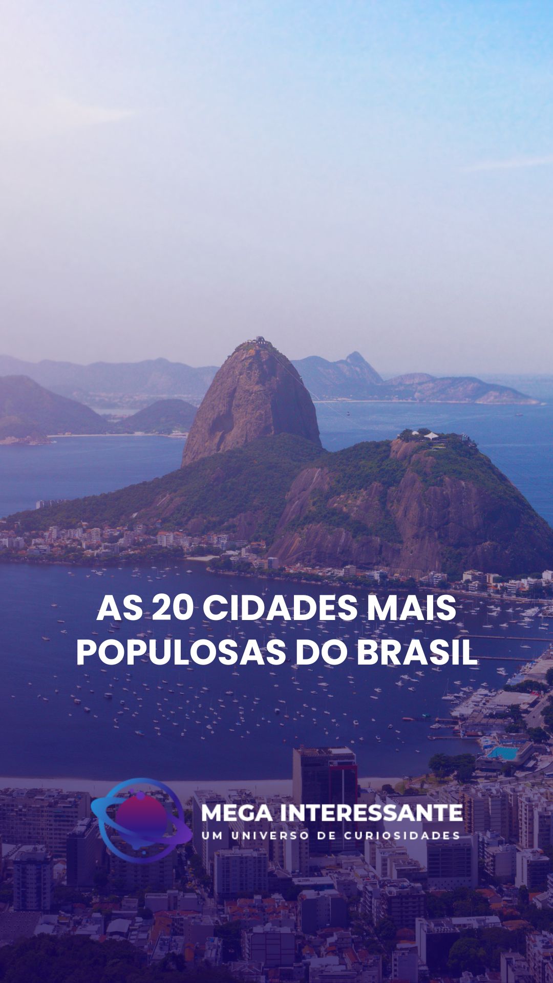 As 20 maiores cidades do Brasil