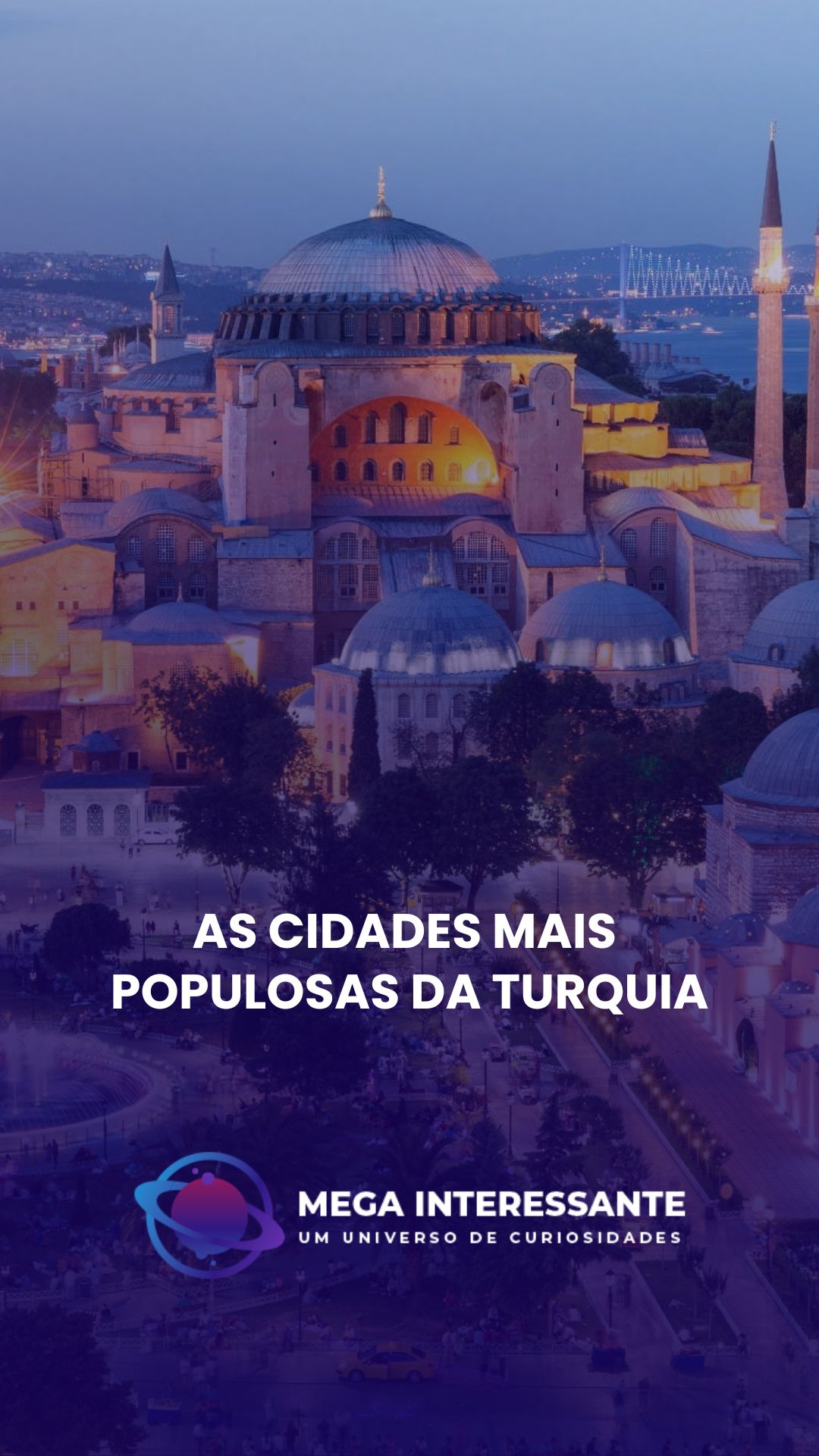 As maiores cidades da Turquia