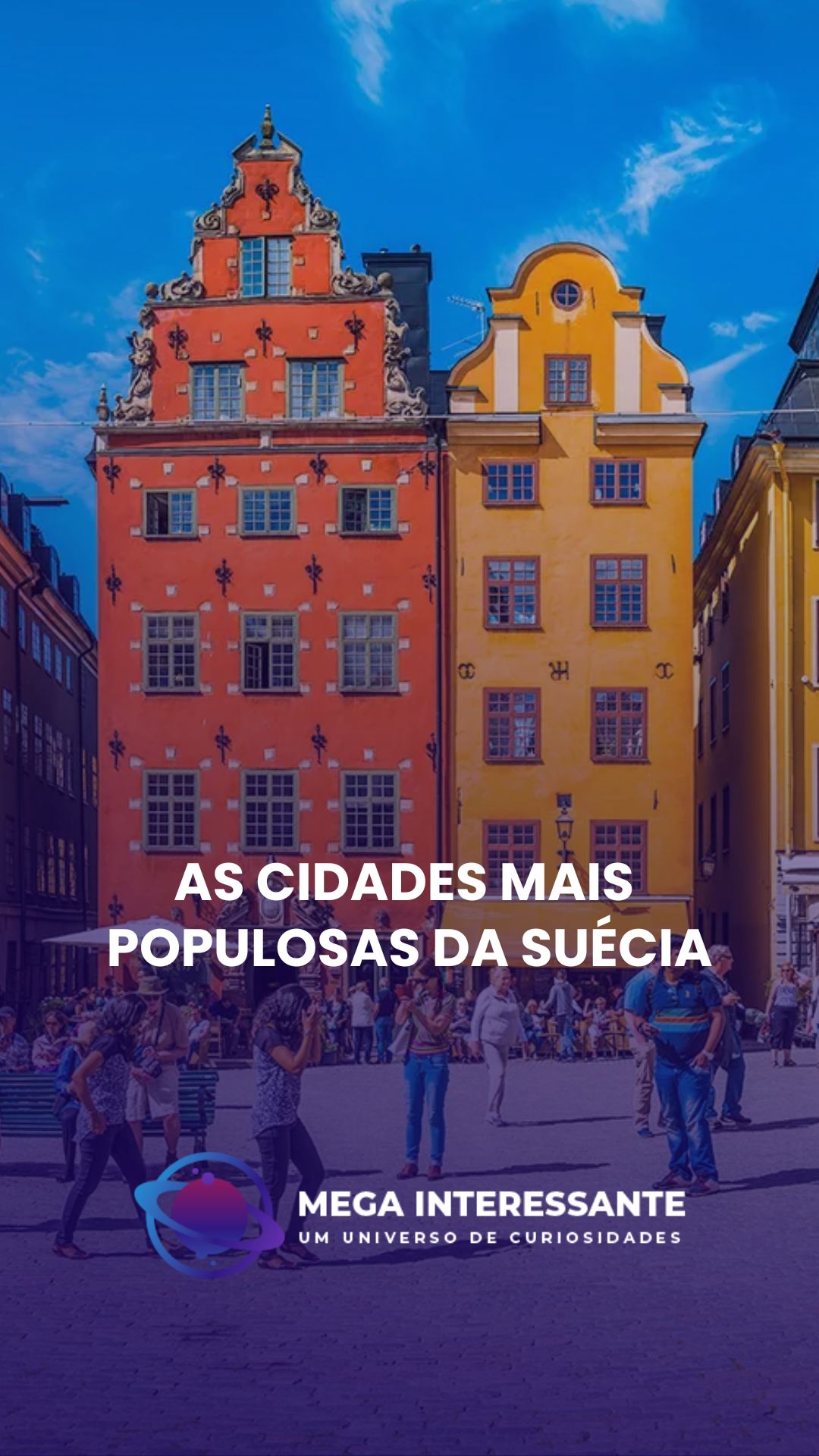 As cidades mais populosas da Suécia