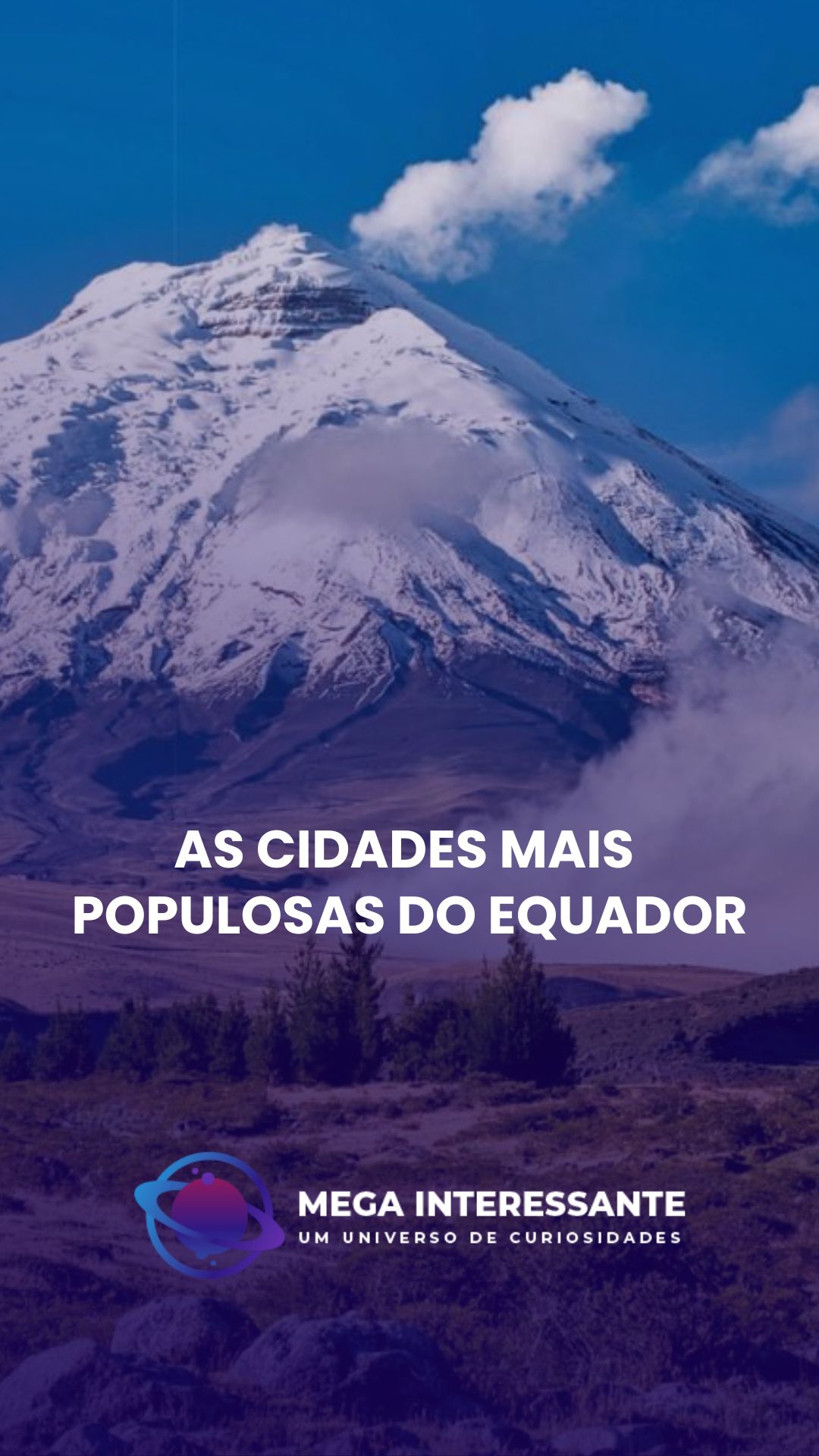 As cidades mais populosas do Equador