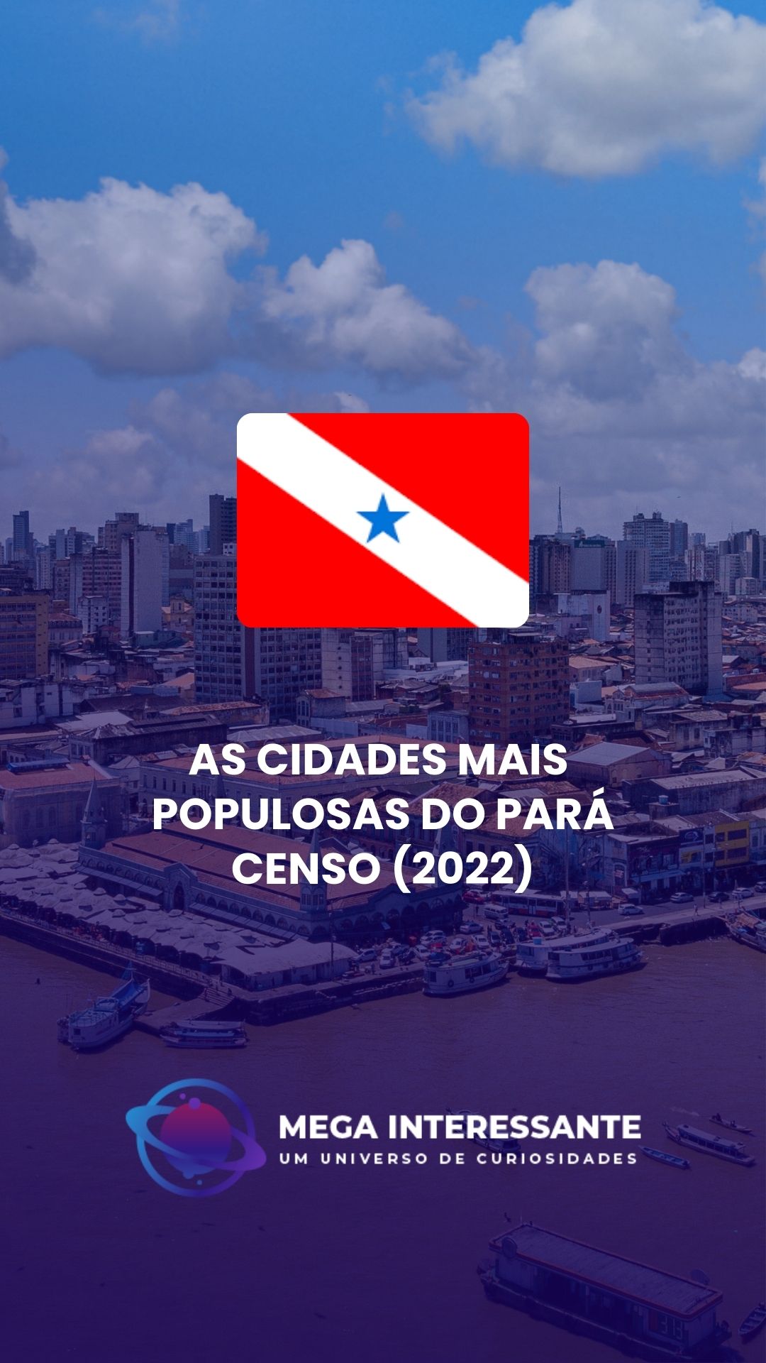 As cidades mais populosas do Pará